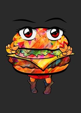 Kawaii Hamburger