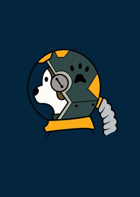 Astronaut Dog