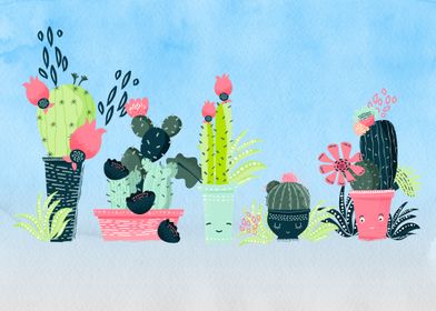 Cactus Watercolor