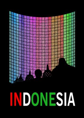 Indonesia Silhouette Art