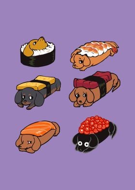 Sushi Daschund