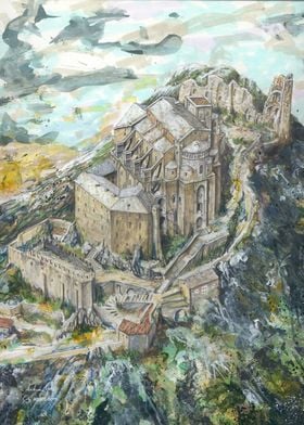 Sacra San Michele painting