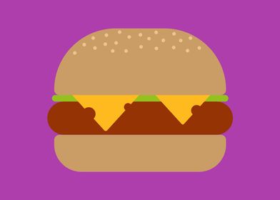 Minimalist Hamburger