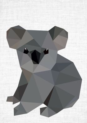 Low Poly Koala