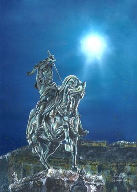 Bronze Horse painting 2