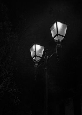 Vintage city lights