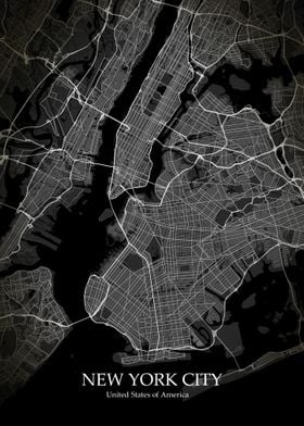 New York City map