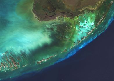 Florida Keys Satellite Map