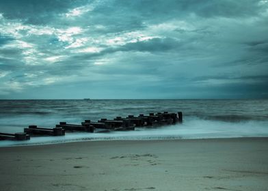 Blue Morning at Rehoboth