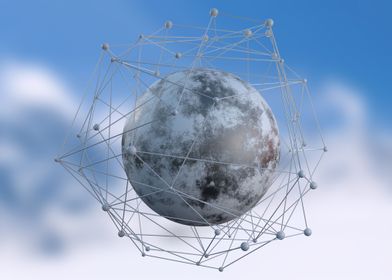 Abstract Metal Sphere 1