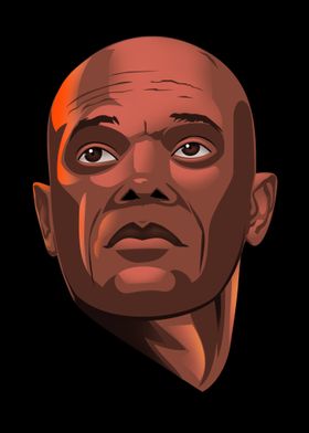 Samuel L Jackson Retrato