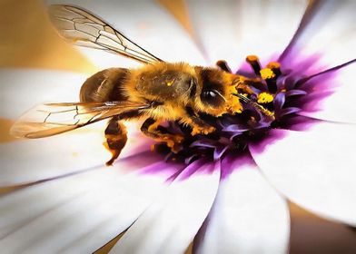 Springtime Honeybee 