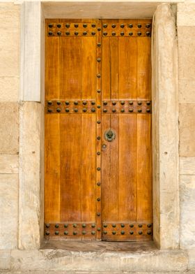 Old door in Athens