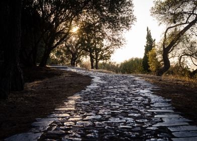 Old Road in Athens