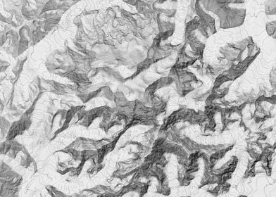 Denali Topographic Map