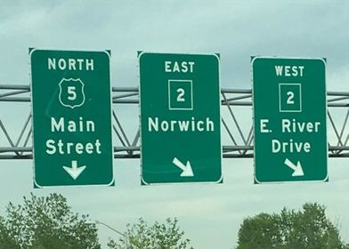 USA Freeway Signs