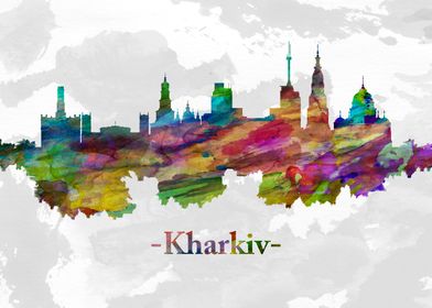 Kharkiv Ukraine skyline