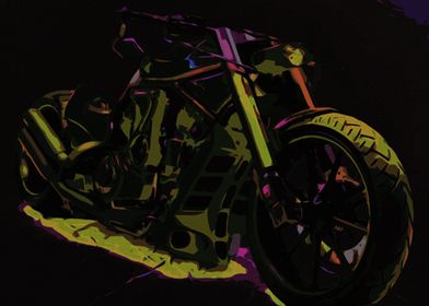 motorbike poster
