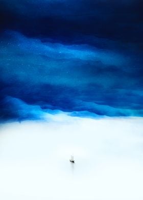 Blue Boat of Isolation 