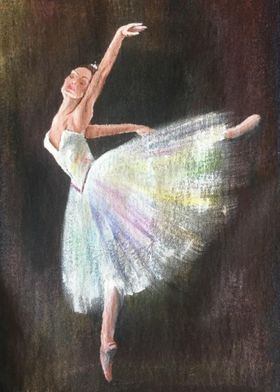 Soft Painted Ballerina