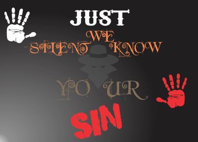 We Know Your Sin