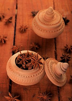 Indian Spices Star Anise