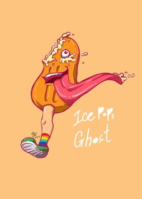 Ice pops Ghost