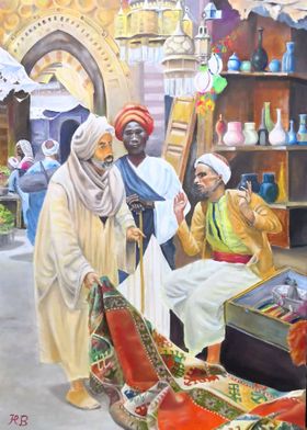 Old arabian Market