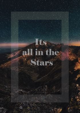 Its all in the Stars