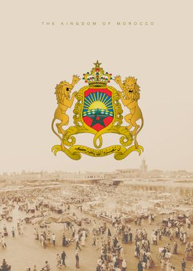 Kingdom Of Morocco emblem
