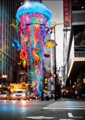 Electric Jellyfish in NYC