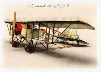 Caudron G3 WWI Plane