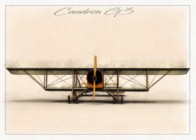 Caudron G3 WWI Plane