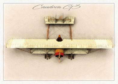 Caudron G3 WWI Plane