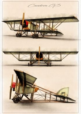 Caudron G3 WWI Plane