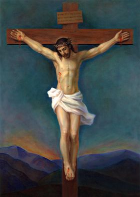 Jesus Christ On The Cross 