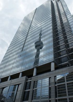 CN Tower reflexion