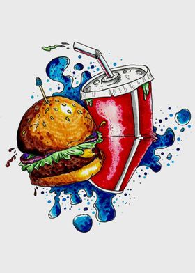 Burger And Cola