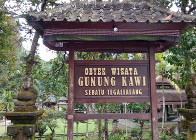 Gunung Kawi Temple  Park