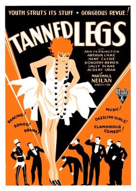Tanned Legs Poster 1929
