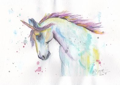Unicorn by webpaje