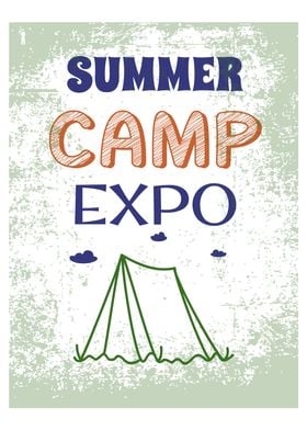 Summer camp poster
