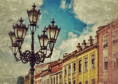 Old streetlight