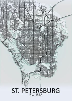 Black On White City Maps-preview-0