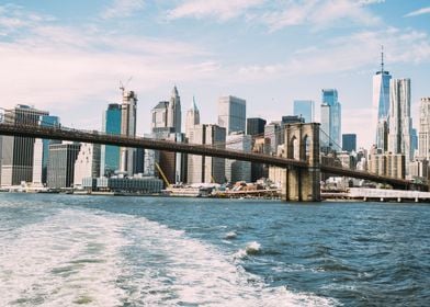 Brooklyn Bridge Water View