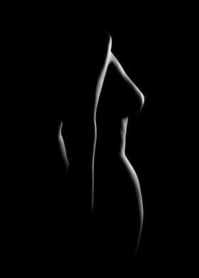 Nude woman bodyscape 22