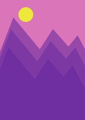 Purple peaks