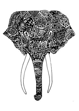 Abstract Elephant