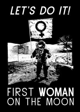 First Woman on the Moon