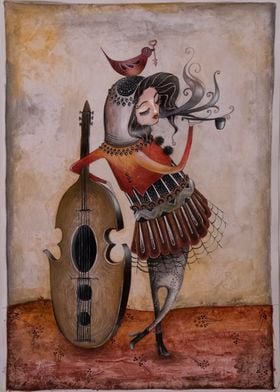 The cello girl